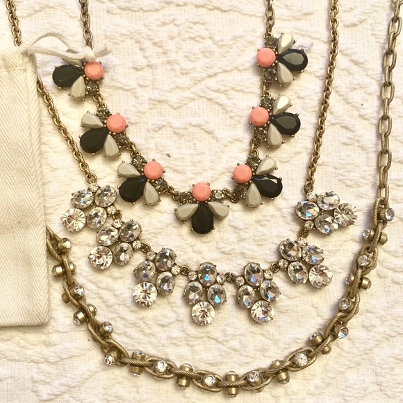 J. Crew Accessories - ❤️ J.CREW Necklace Lot Of 3